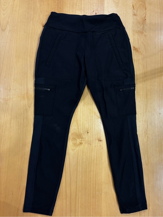 Athleta Pants - Athleta Headlands Hybrid Cargo Tight High Rise Hiking Pants Black 353474